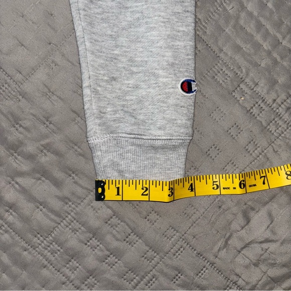 Gray champion hoodie, size L - Picture 7 of 9
